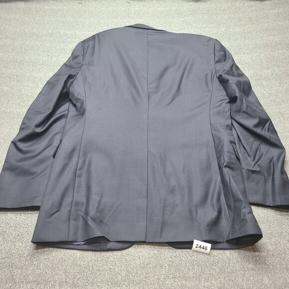 Jos A Bank Blazer Mens 41R Signature Collection Wool Gold Buttons Classic Suit - Picture 10 of 11